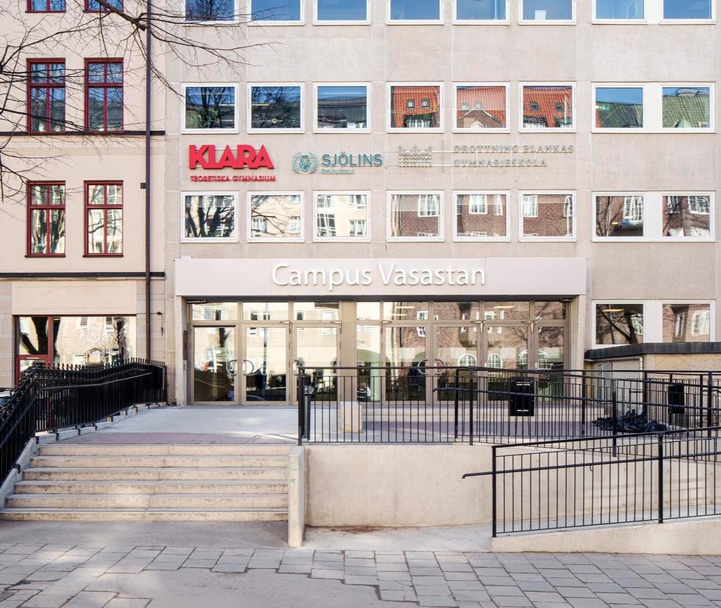Drottning Blankas Gymnasieskola Stockholm Vasastan i Stockholm