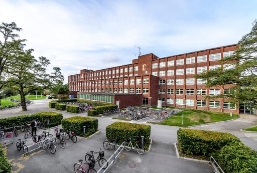 LTH:s campus i Lund. Matematikhuset. 
