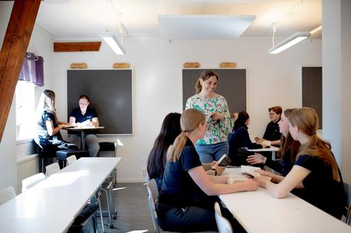 Bild på Sveriges Ridgymnasium Kungsbacka