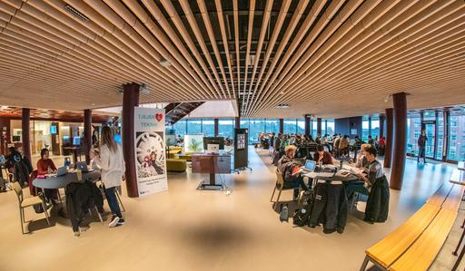 Studenthuset, Biblioteket