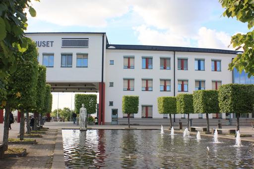 Krakafontänen på huvudcampus