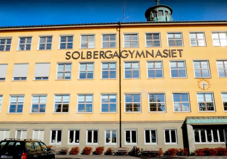 Bild på Solbergagymnasiet