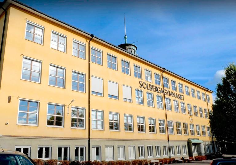 Bild på Solbergagymnasiet