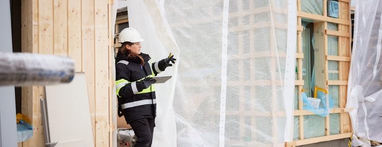 Byggingenjör i Hållbart byggande